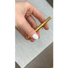 Vintage 18k Gold Cigar Piercer with Diamond Leaf Design