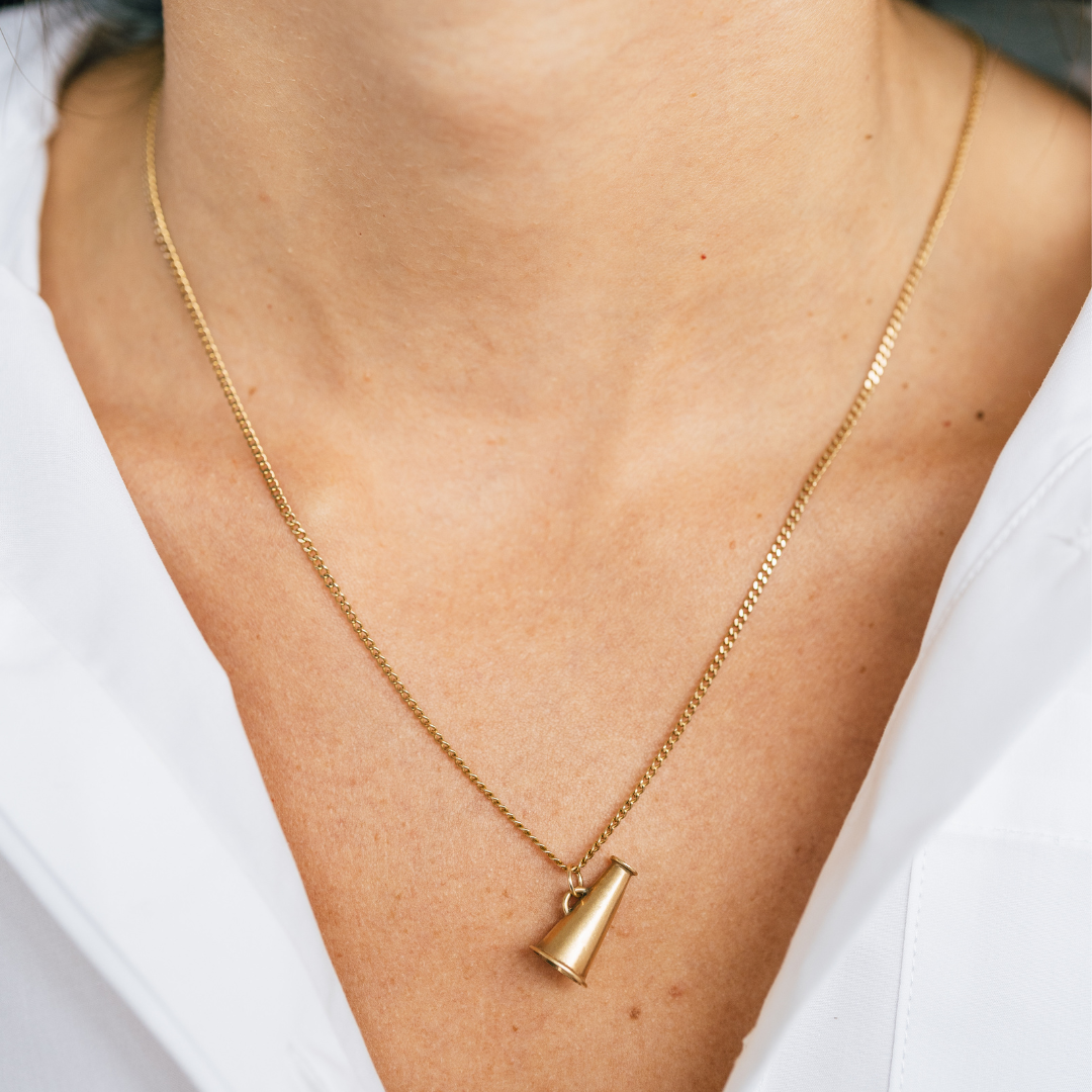 SOLD Vintage Megaphone Charm