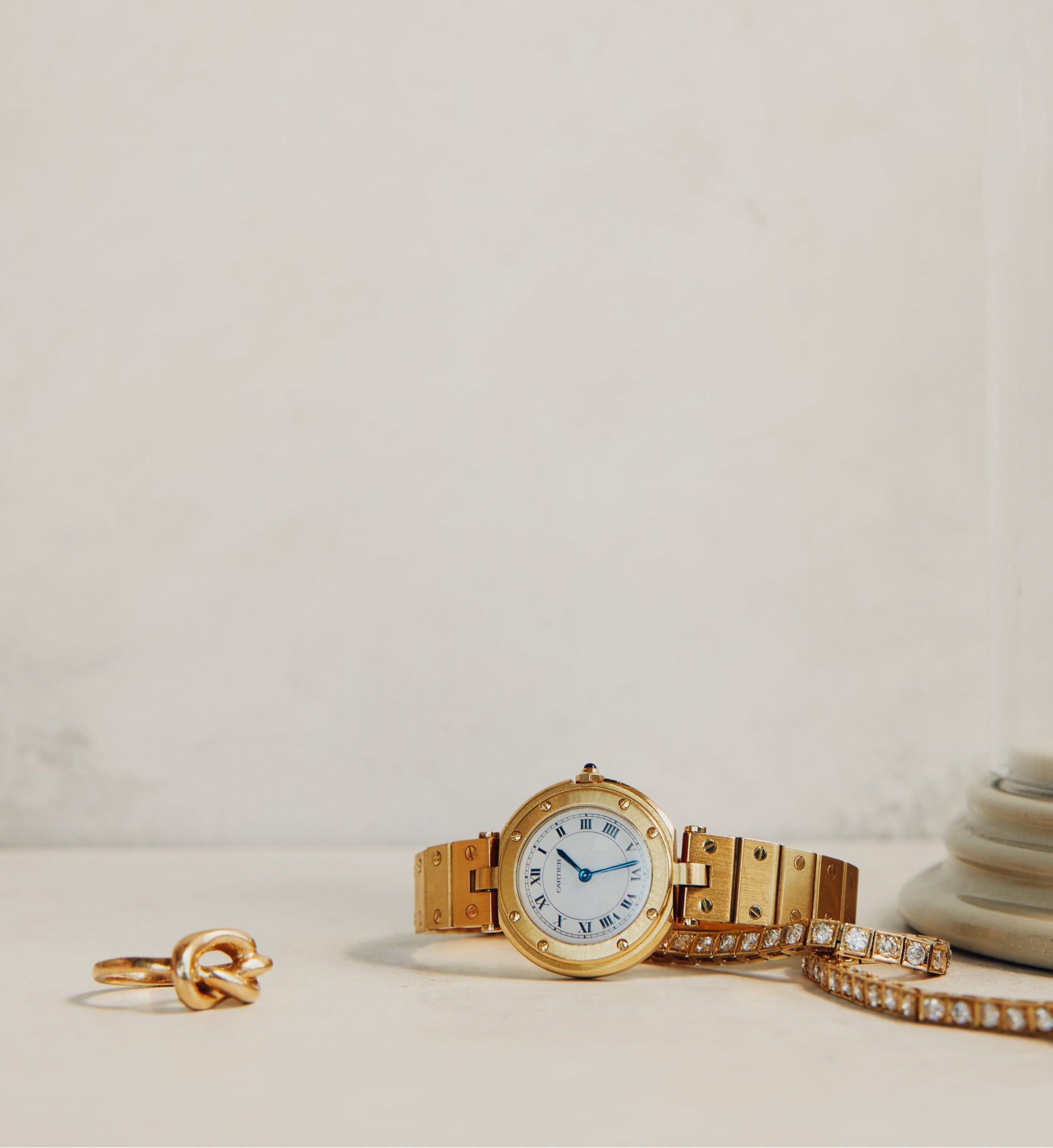 Cartier　スカーフ Cartier Santos Wrist Watch 345400 | Collector Square