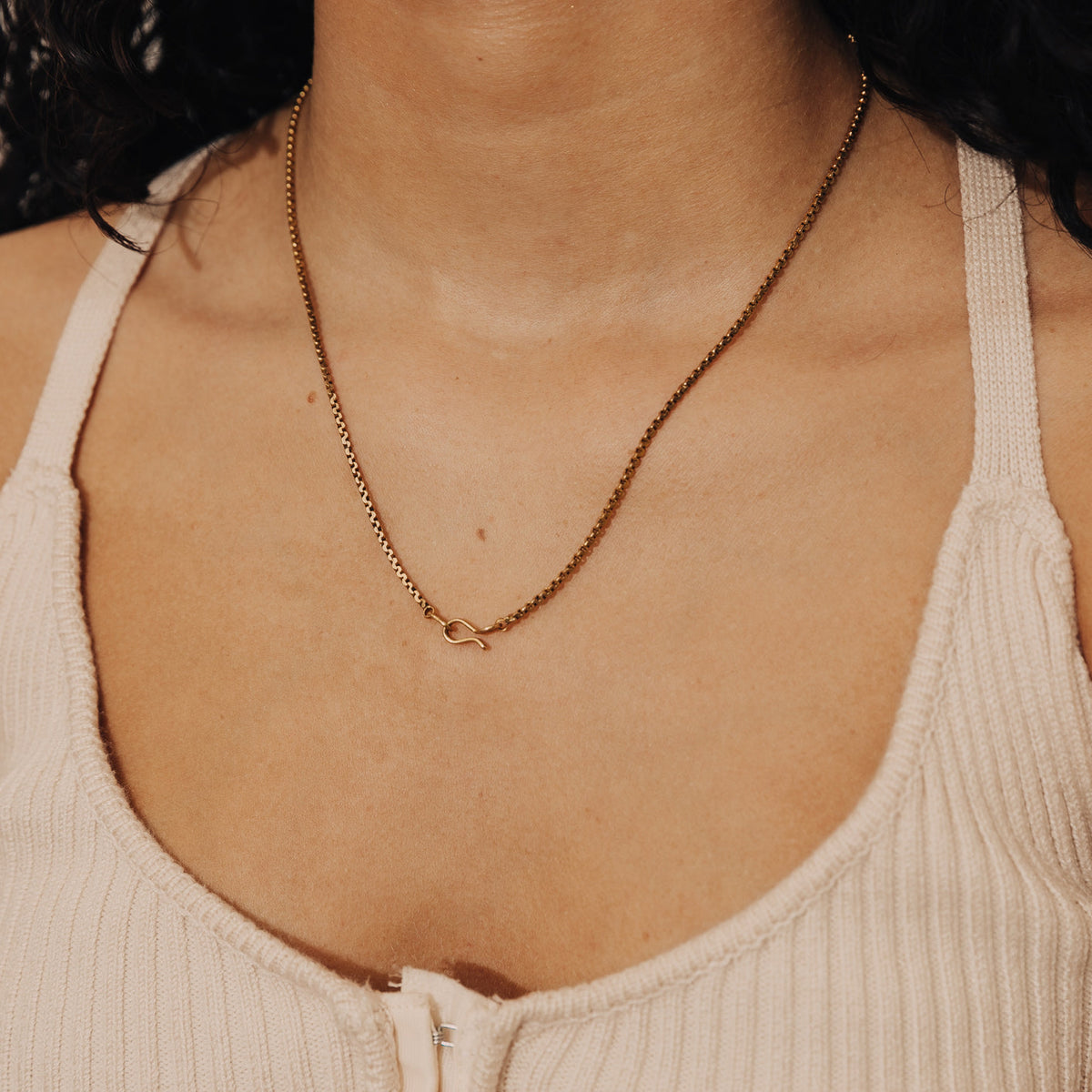 SOLD Vintage Baht Chain