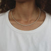 Vintage Tennis Necklace by Fewer Finer