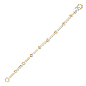 gold link chain bracelet