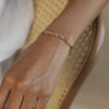 14k gold charm bracelet 