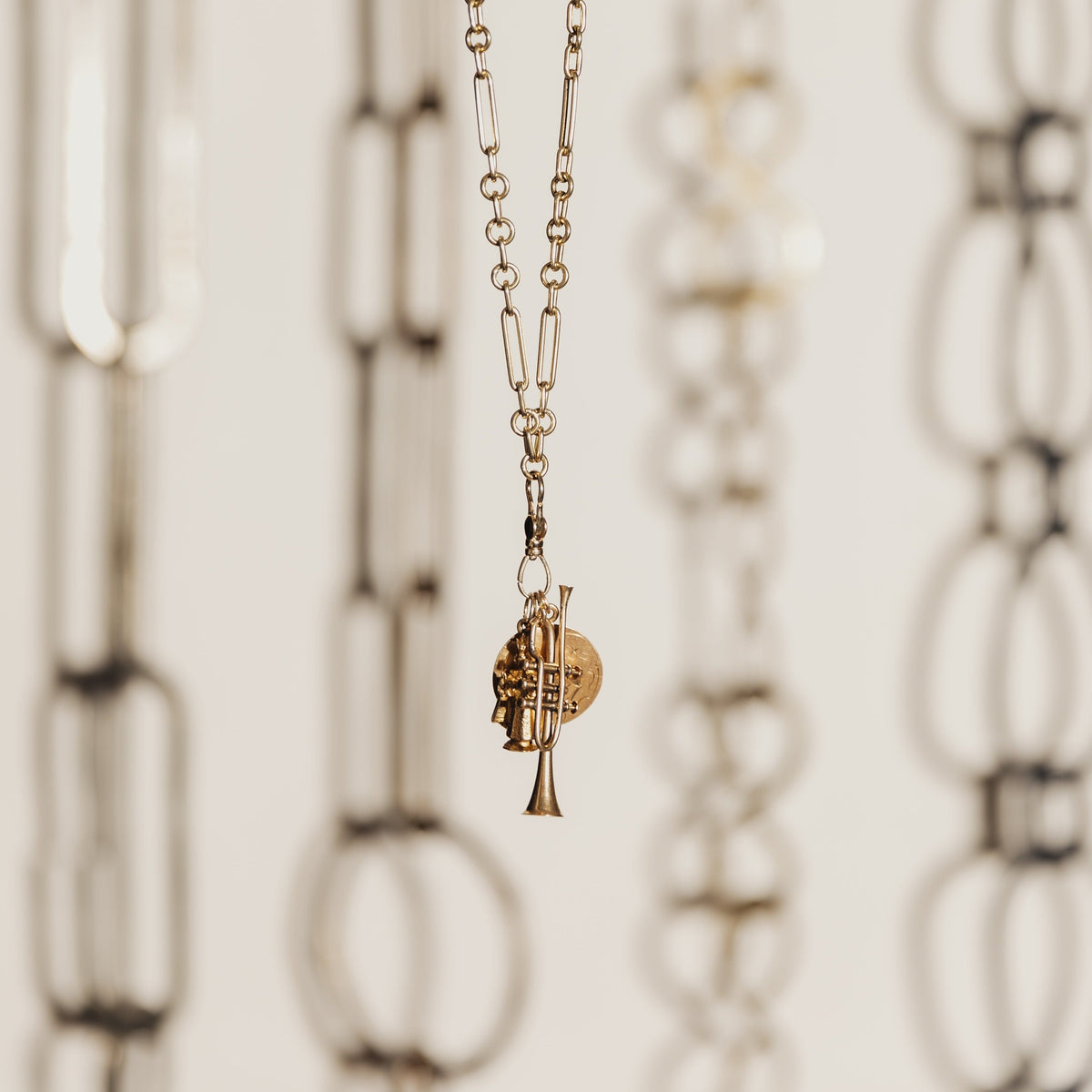 SOLD Vintage Taurus Astrology Charm