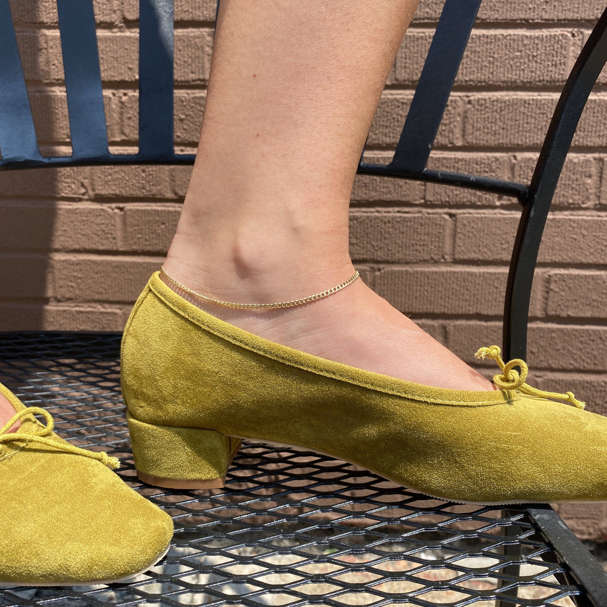 SOLD Vintage Cuban Chain Anklet