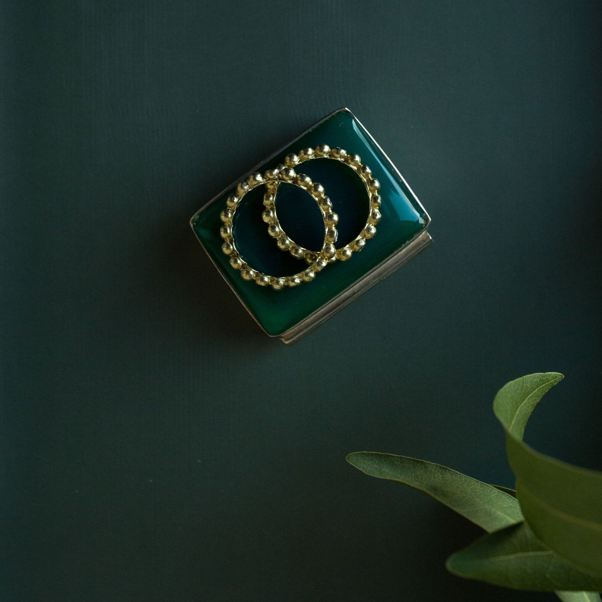 SOLD Vintage Diamond Ball Ring Set