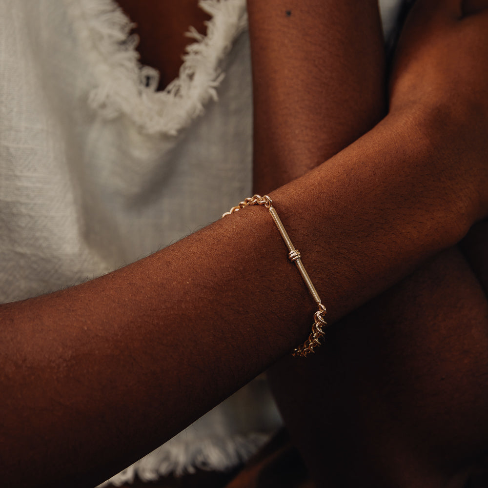 Vintage Watchfob Bracelet by Fewer Finer