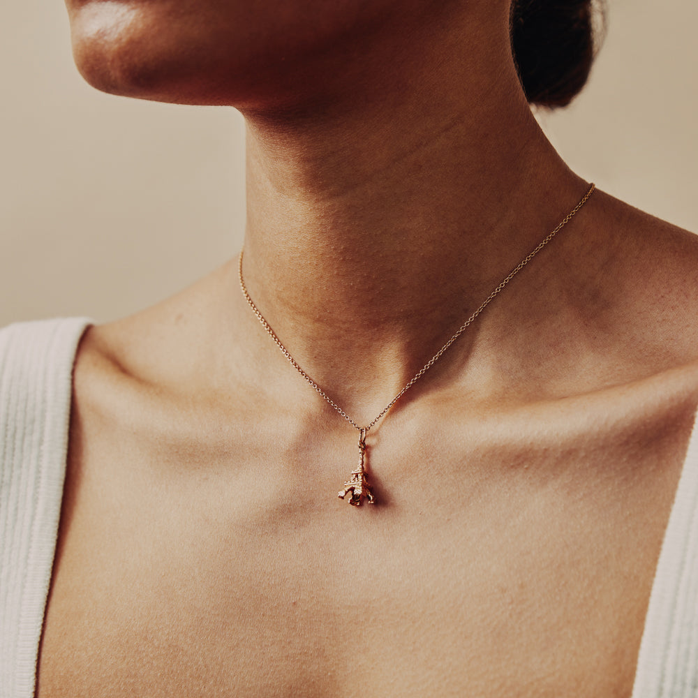 Vintage Eiffel Tower Charm for women
