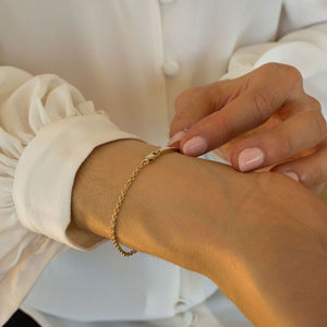 14k Gold Essential Bracelet for Women