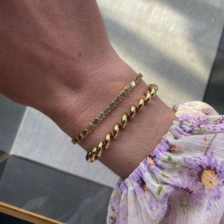 SOLD Vintage Heart Bracelet