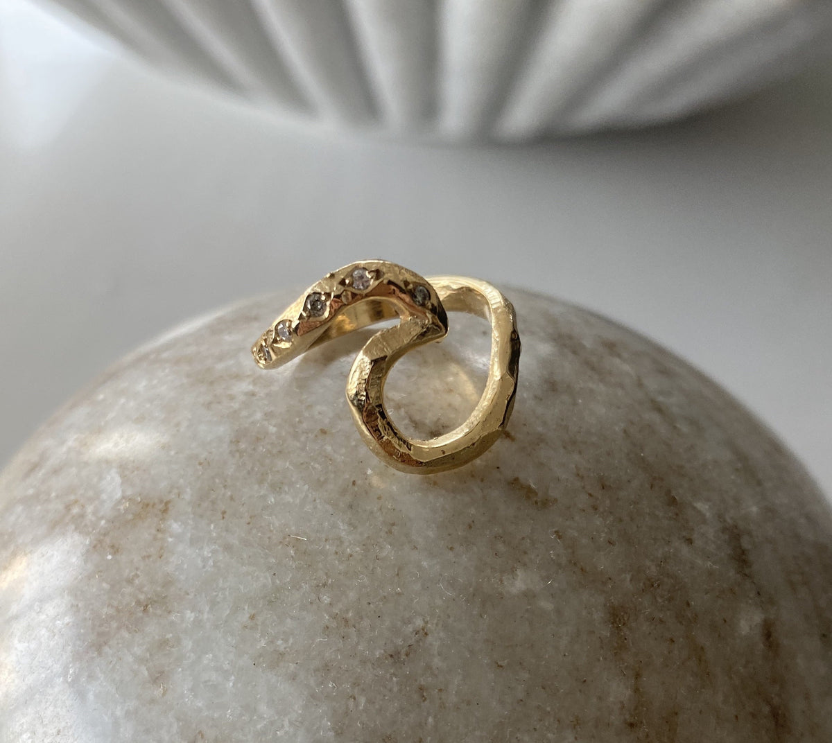 Vintage Organic Diamond Ring