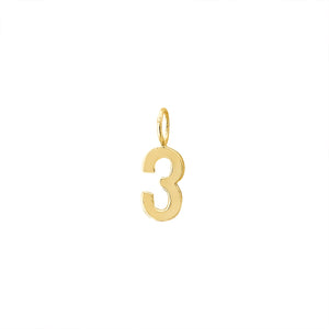 Simple Number Charms for Women