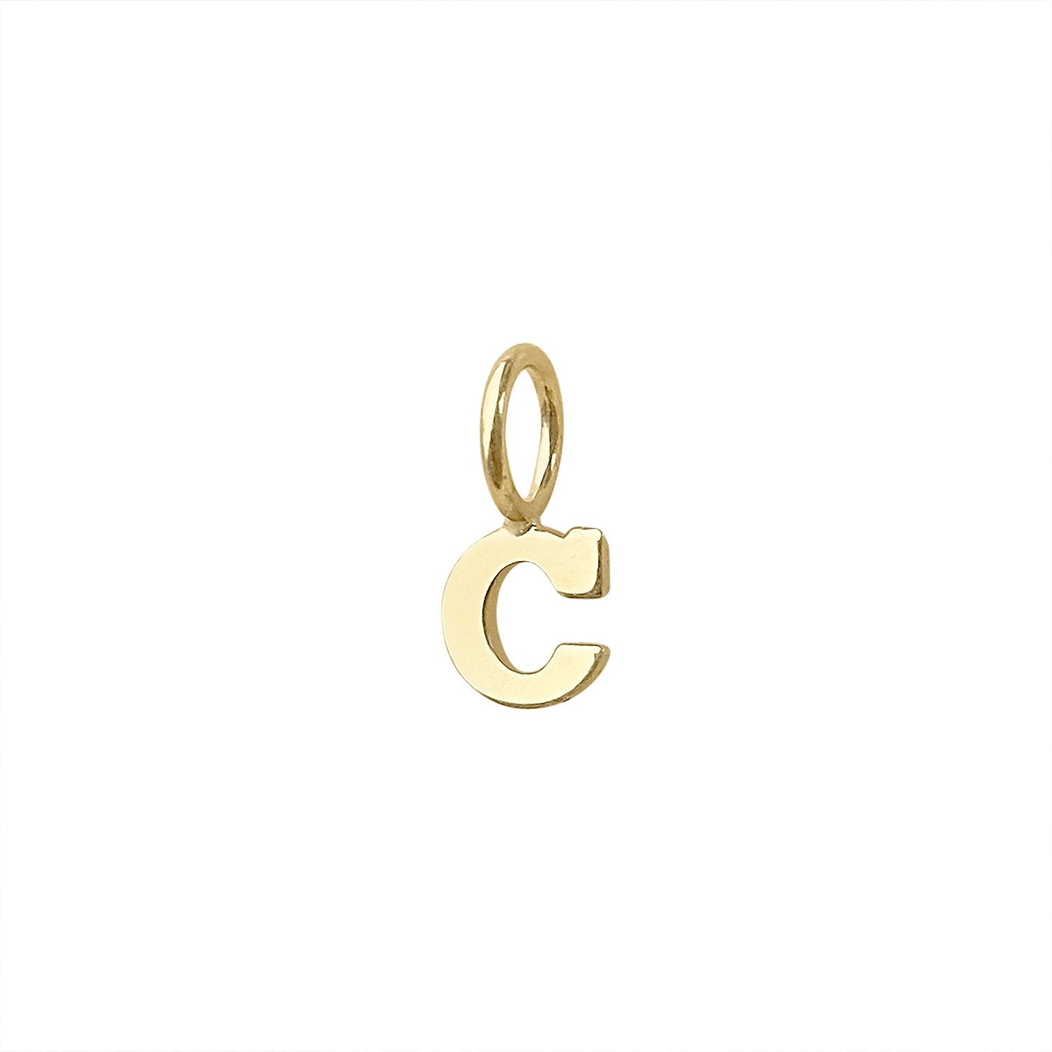 Simple Letter Charm - Fewer Finer