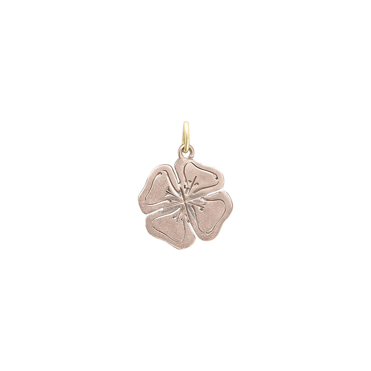 Vintage Four Leaf Flower Charm by Fewer Finer