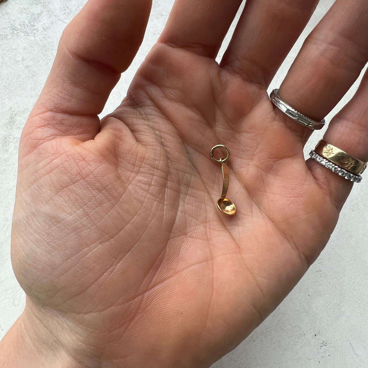 Vintage Ladle Charm for Women