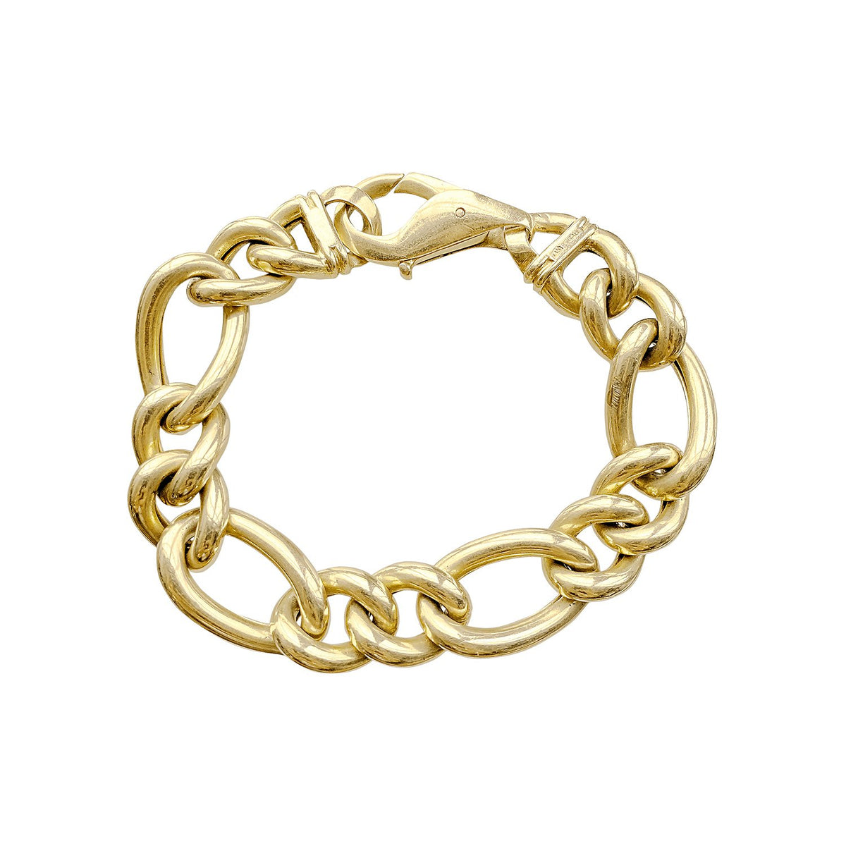 Vintage Chunky Large Clasp Bracelet by Fewer Finer