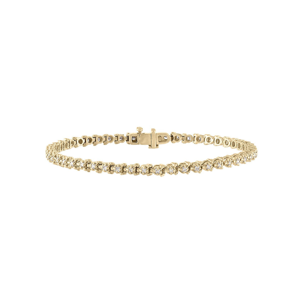 Vintage Diamond Tennis Bracelet by Fewer Finer