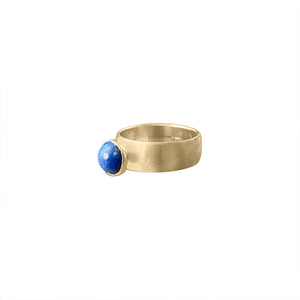Vintage 14k Gold and Lapis Ring 