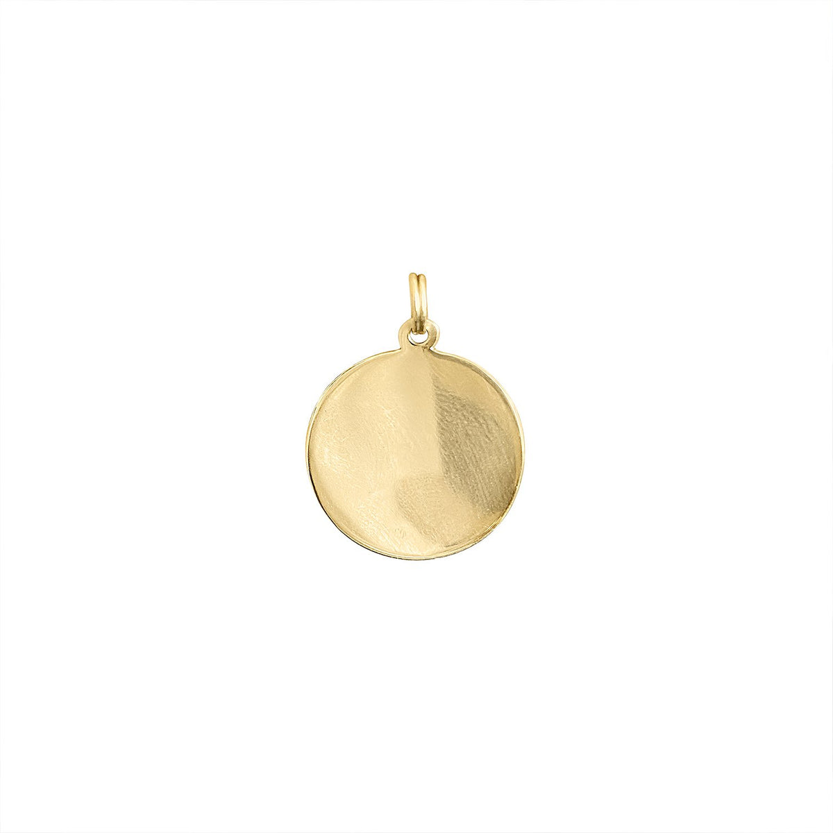 SOLD Vintage Gold Circle Charm