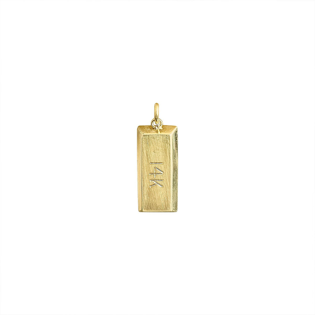 SOLD Vintage 14k Gold Bar Charm