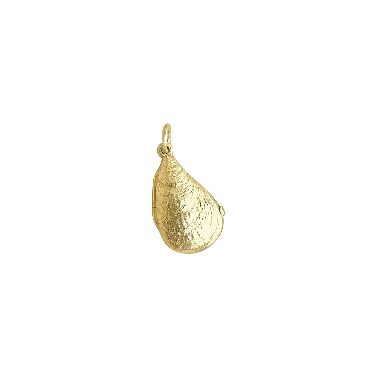 Vintage Abalone Shell With Pearl Charm by Fewer Finer