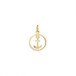 Vintage Anchor Charm by Fewer Finer