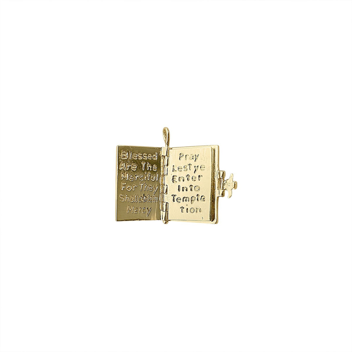 Vintage Holy Bible Charm Scripture for Women