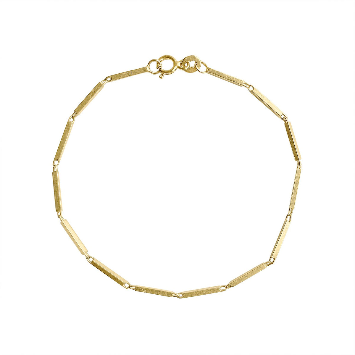 Vintage Bar Link Bracelet by Fewer Finer