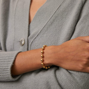 Vintage Gold Round Ball Bracelet for Women