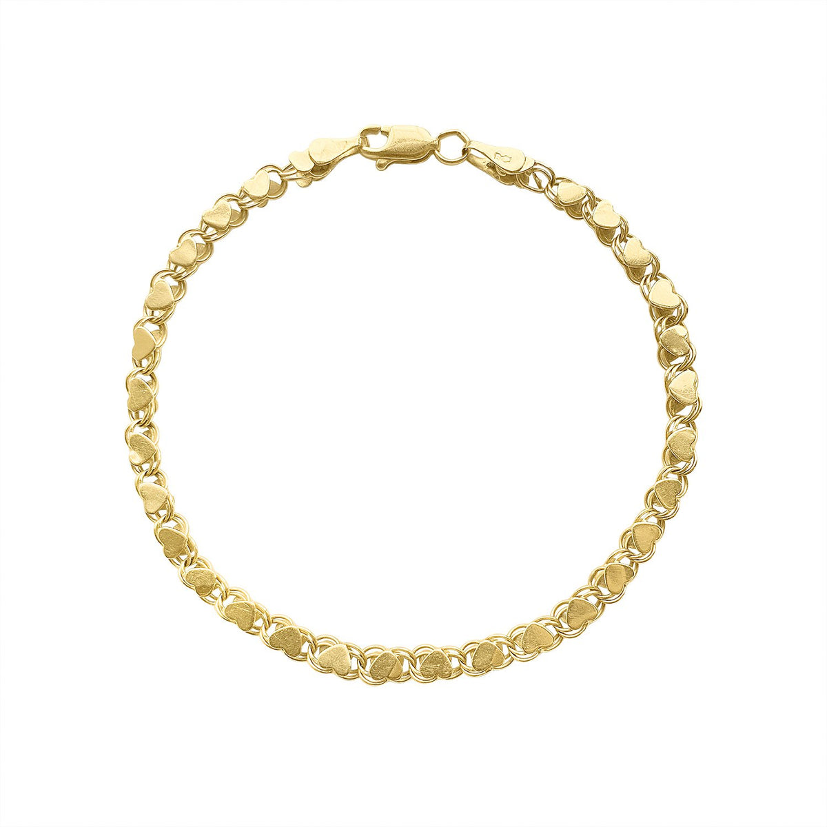 Vintage Heart Bracelet by Fewer Finer