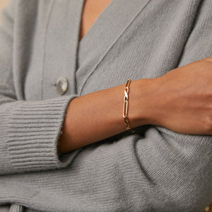 Vintage Infinity Link Bracelet for Women