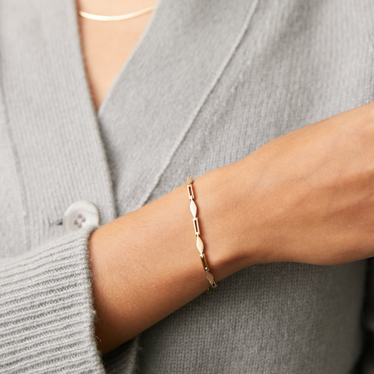 Vintage Turkish Link Bracelet for Women