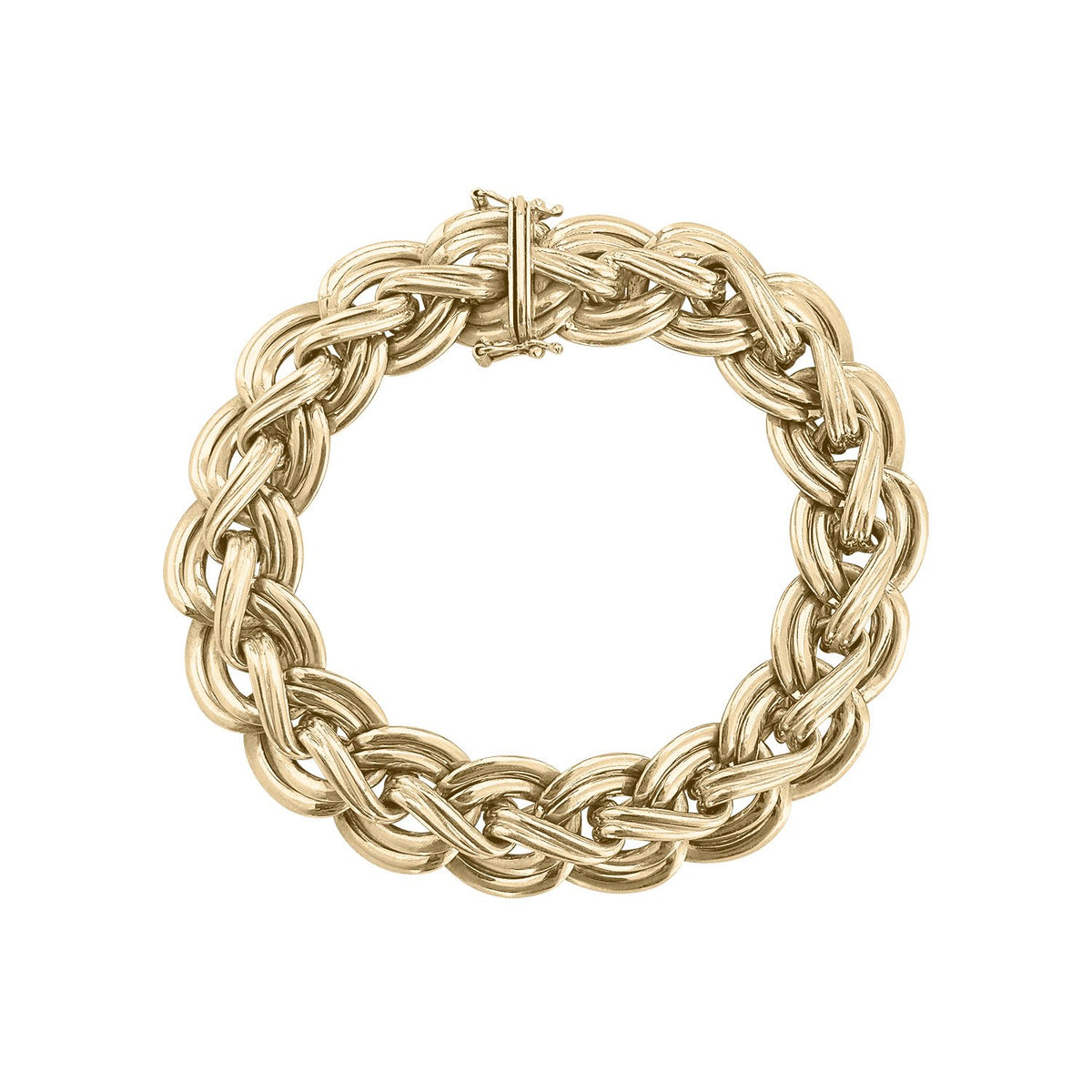 SOLD Vintage Braided Gold Bracelet