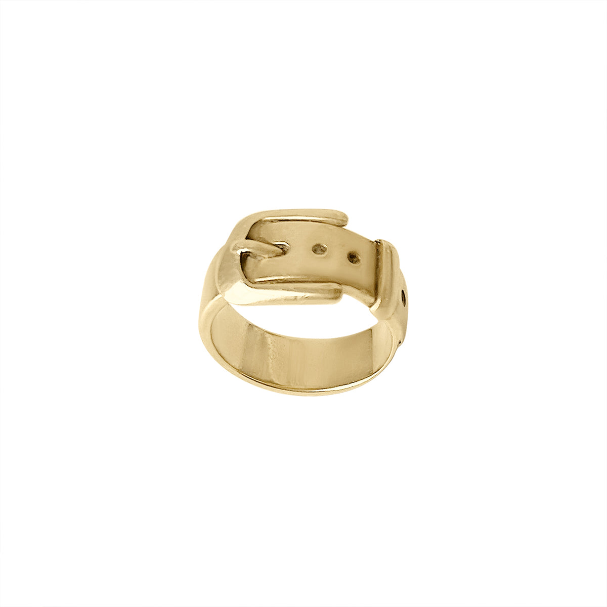 Vintage Buckle Ring by Fewer Finer