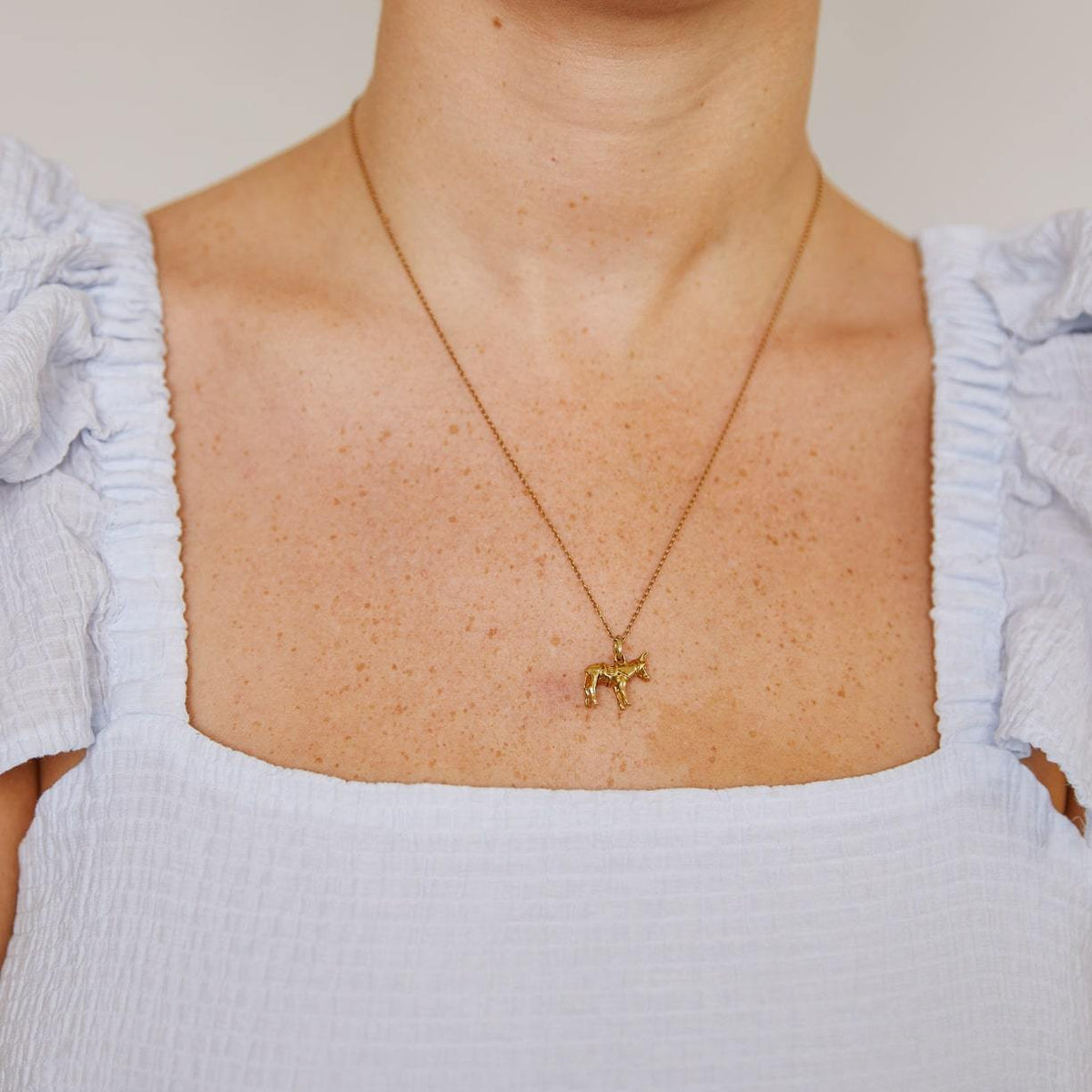 Vintage Donkey Charm for Women