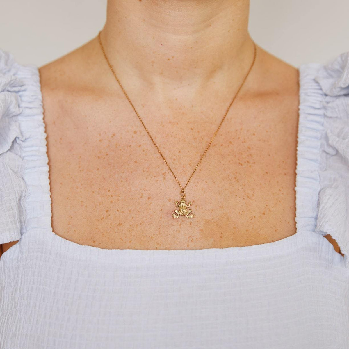 Vintage Frog Charm for Women