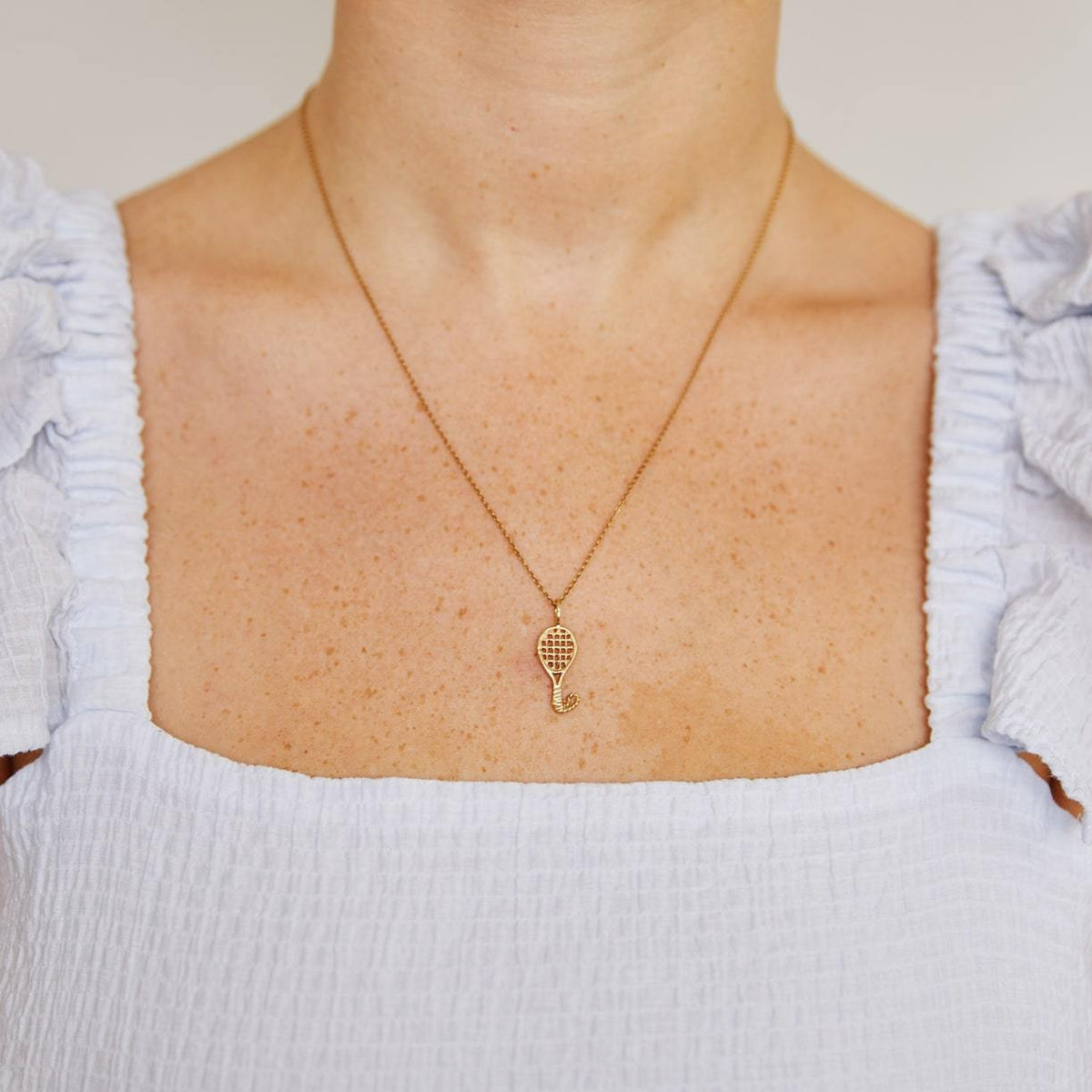 Vintage Racquetball Charm for Women