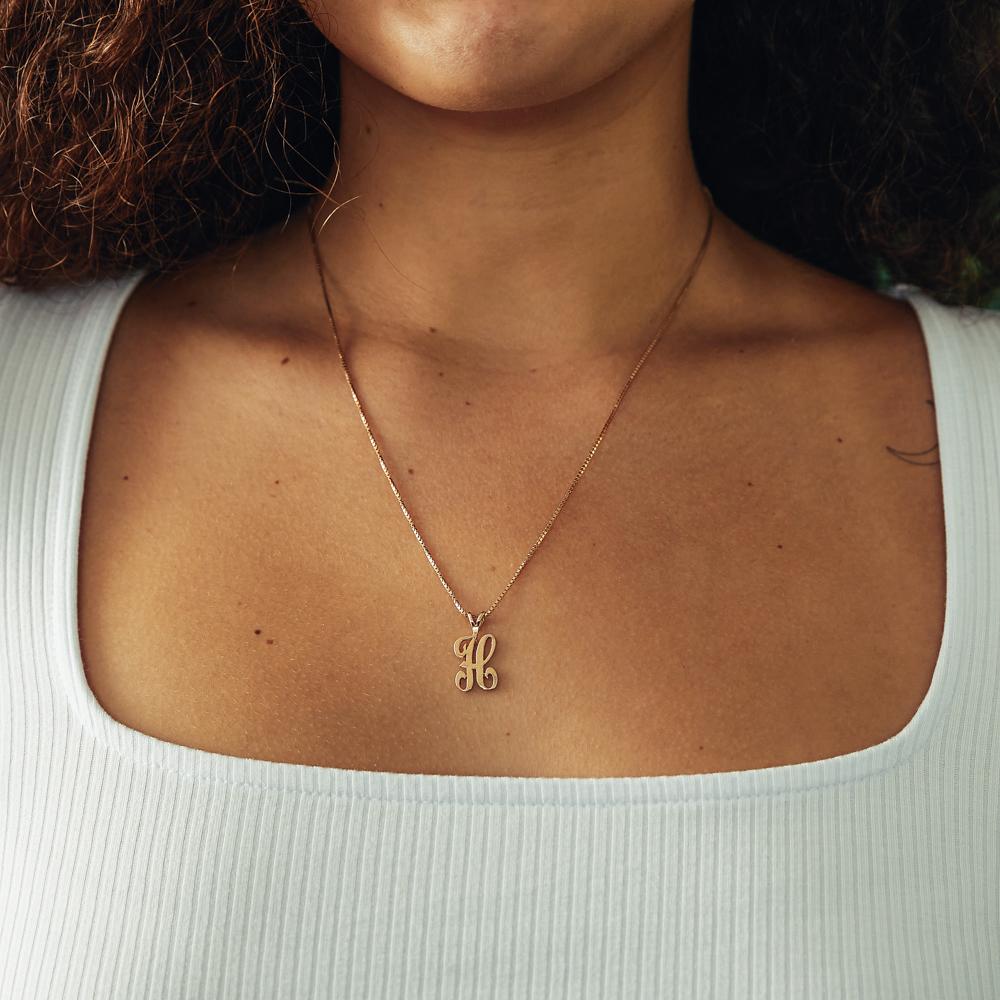 Vintage Letter "H" Charm for Women