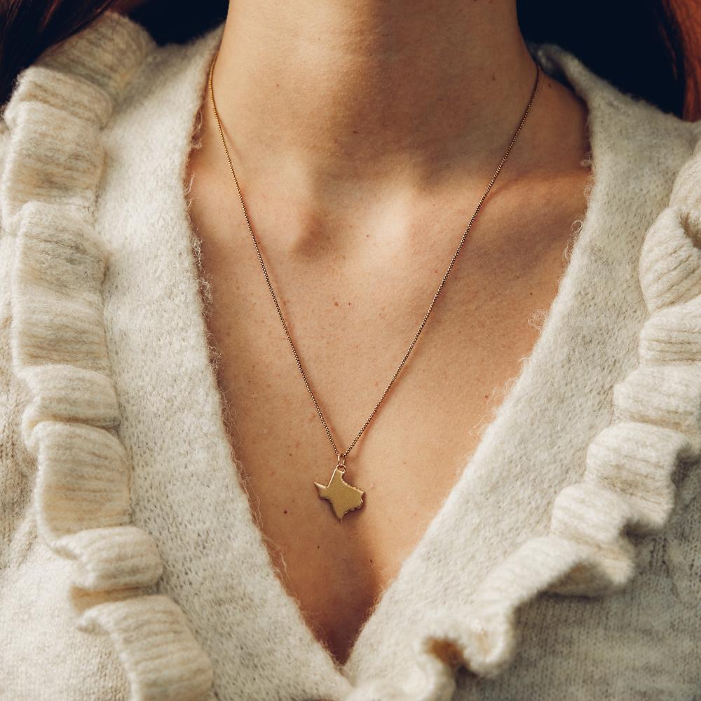 Vintage State of Texas Charm for Women