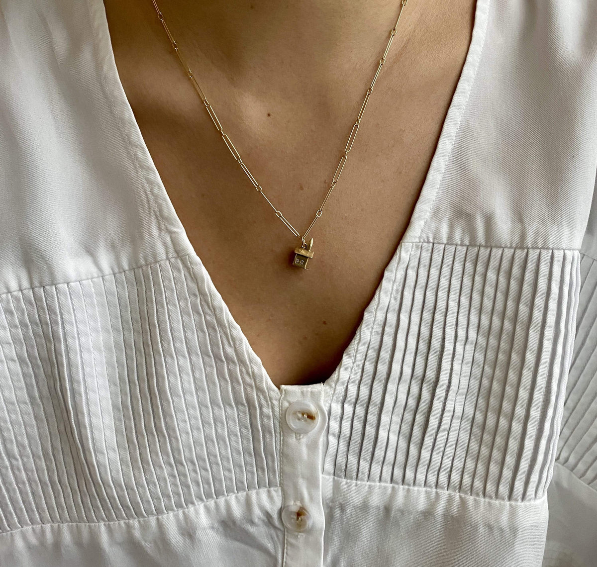 Vintage Church Charm for Men and Women