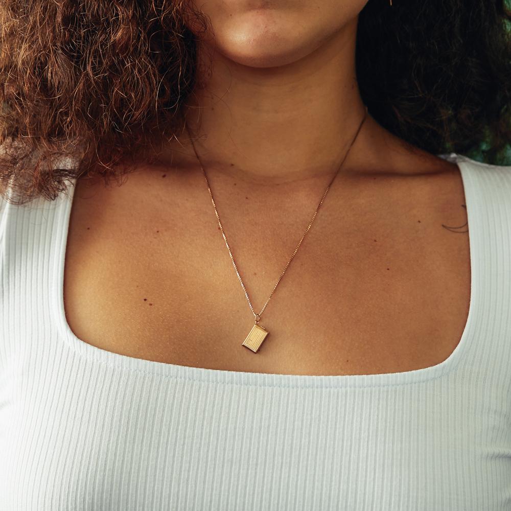 Vintage Cigarette Case Charm for Women