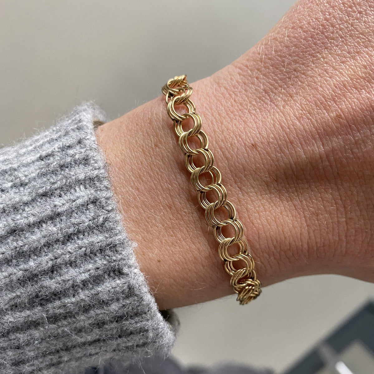 Vintage Classic Charm Bracelet by Fewer Finer
