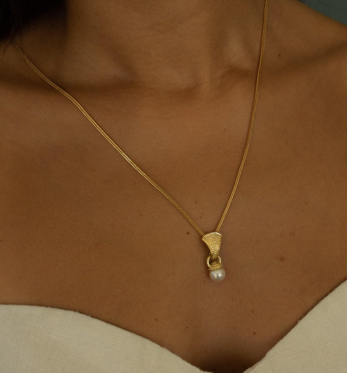 Vintage Classic Pearl Necklace for Women