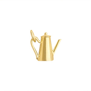 Vintage Tall Tea Kettle Charm by Fewer Finer