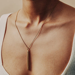 Vintage 14K Retractable Toothpick for Women