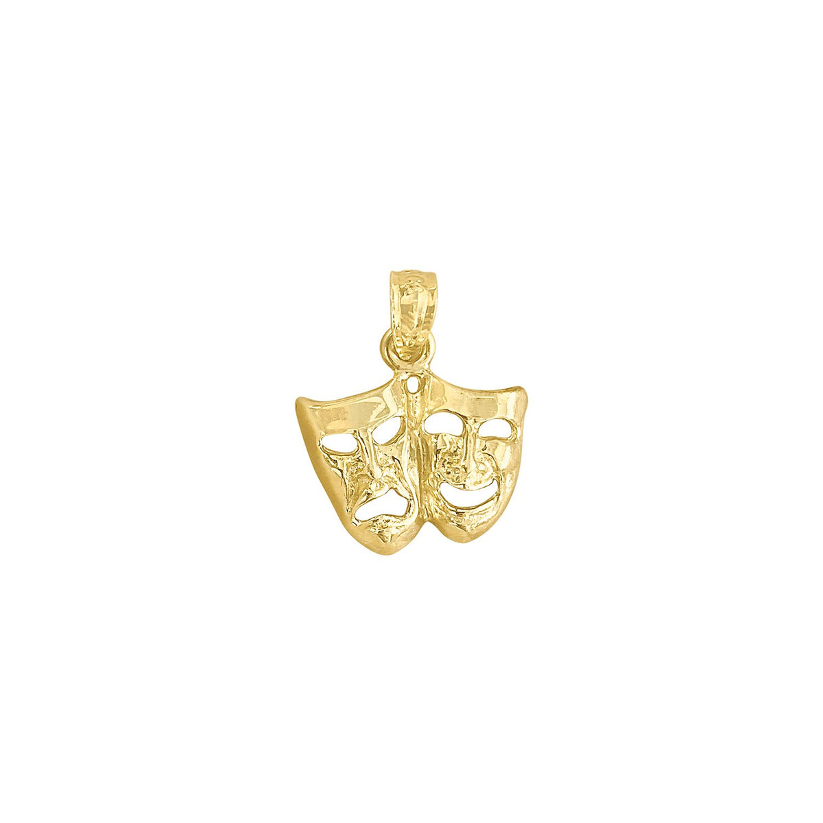 Vintage Comedy & Tragedy Charm by Fewer Finer