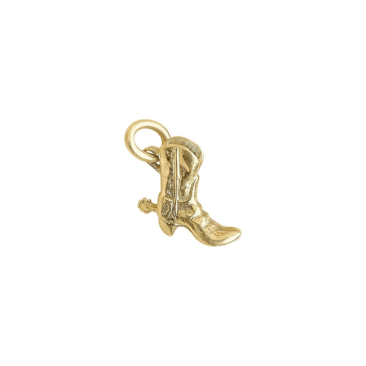 Vintage Cowboy Boot Pendant by Fewer Finer
