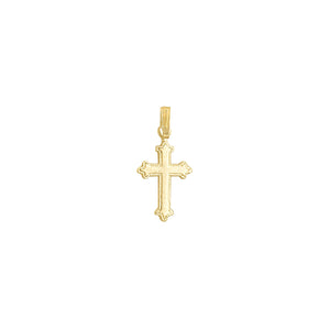Vintage Cross Charm by Fewer finer
