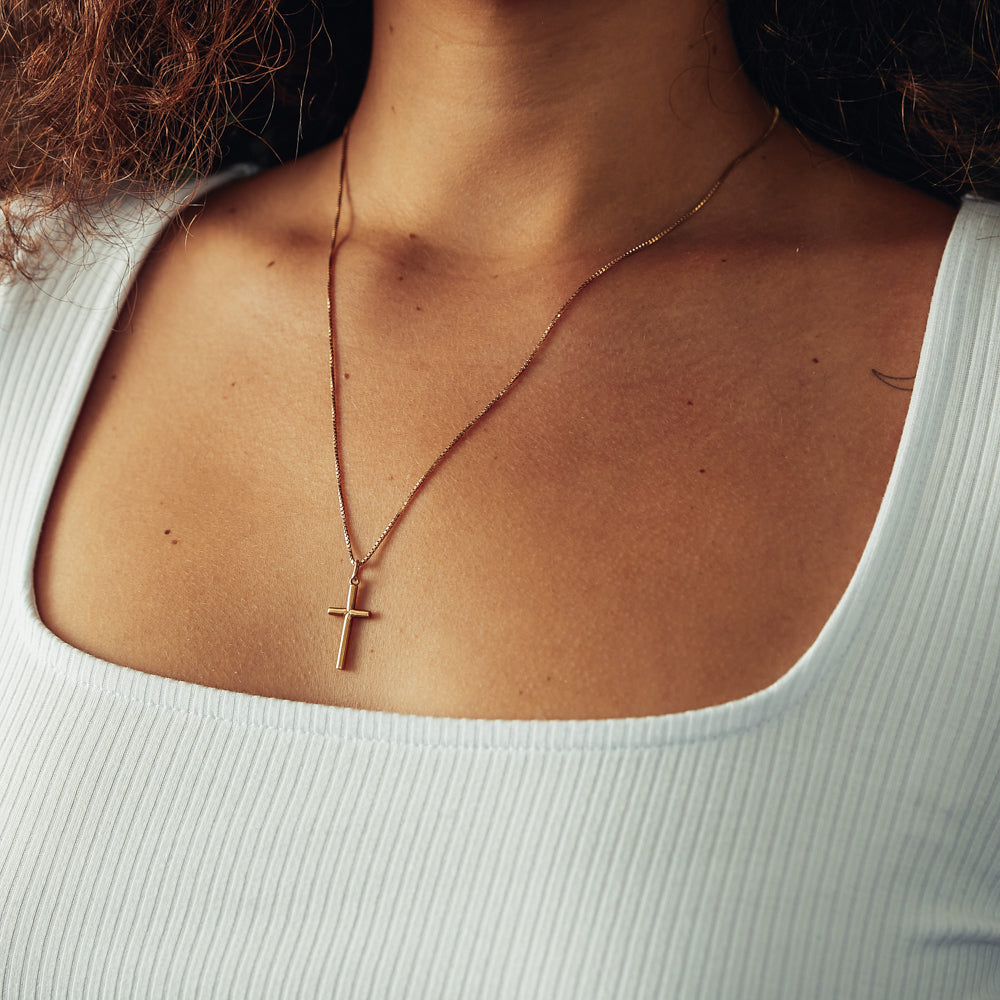 Vintage Cross Charm for Women
