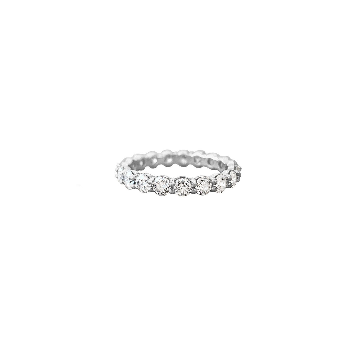 Vintage Diamond Eternity Band by fewer Finer